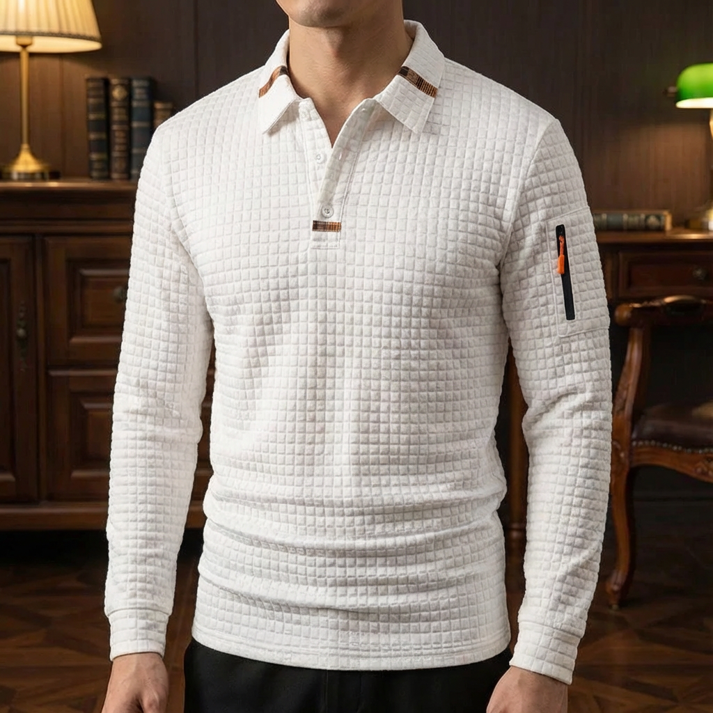 Portofino Waffle Knit Polo