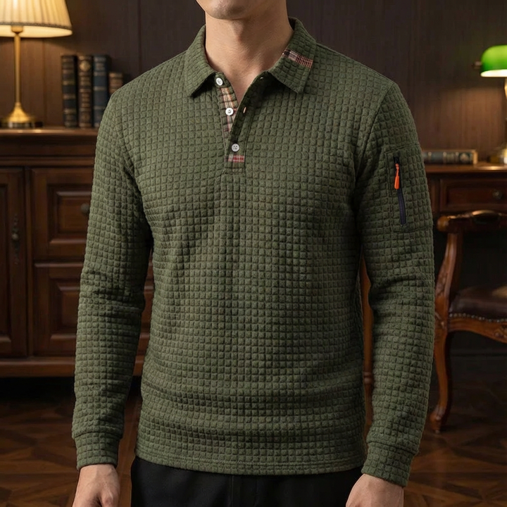 Portofino Waffle Knit Polo