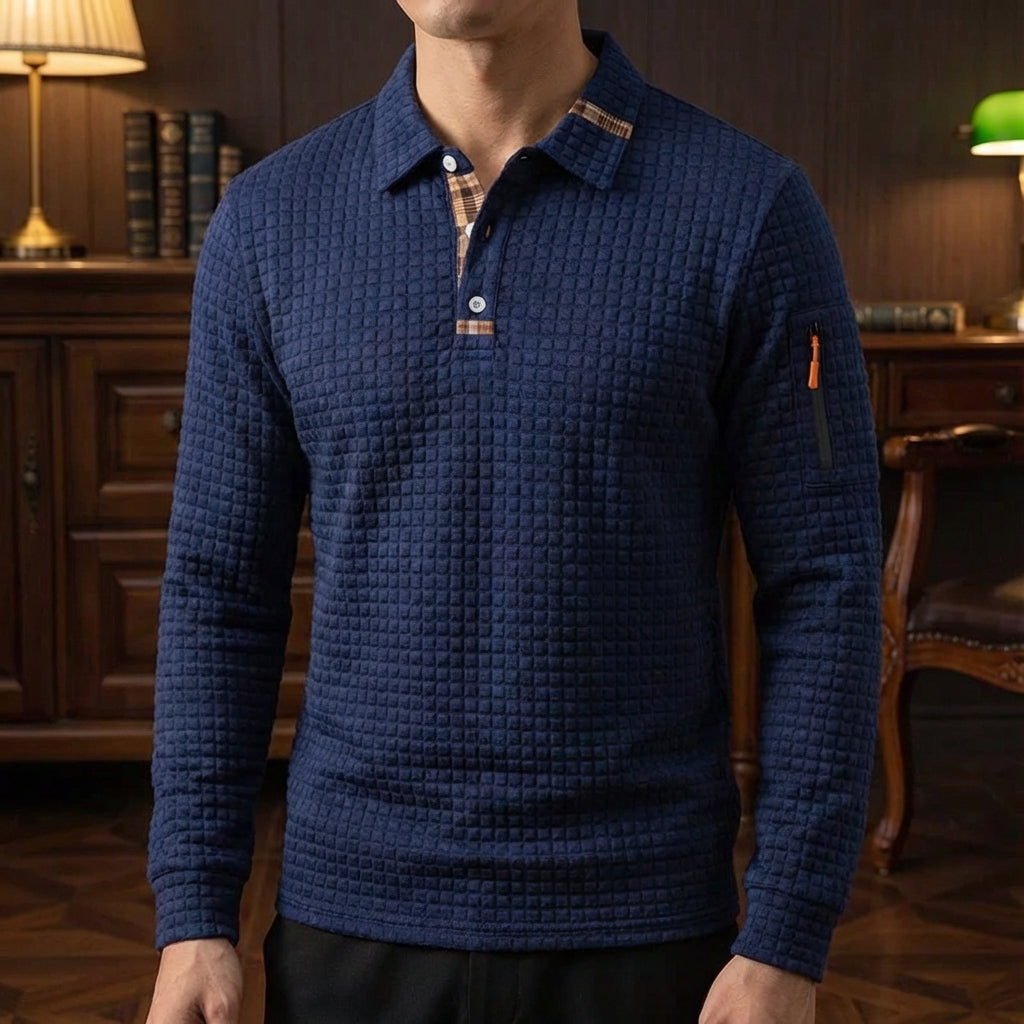 Portofino Waffle Knit Polo