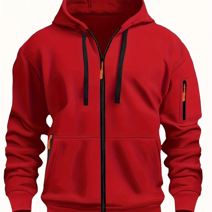 Men's Zip-Up Hoodie | Casual & Comfortable Everyday Outerwear