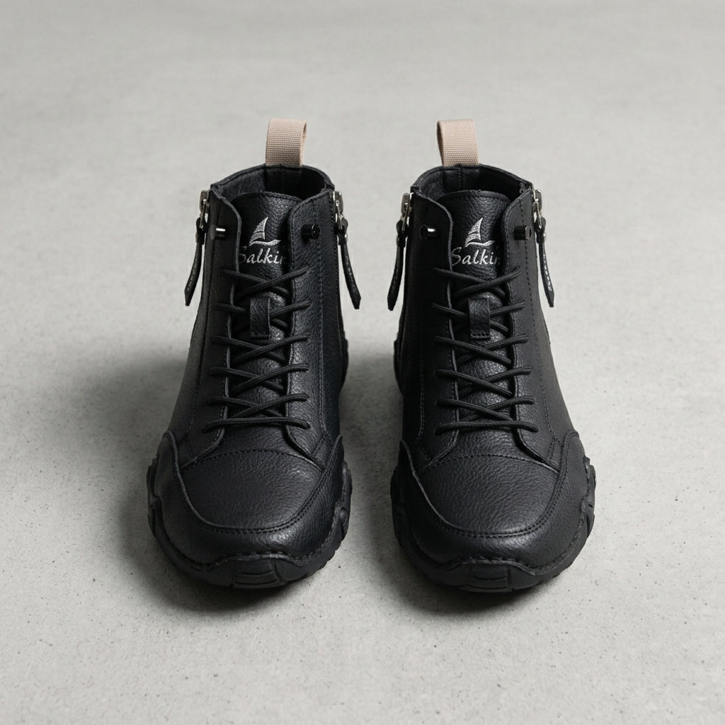 Hale Leather Ankle Boots