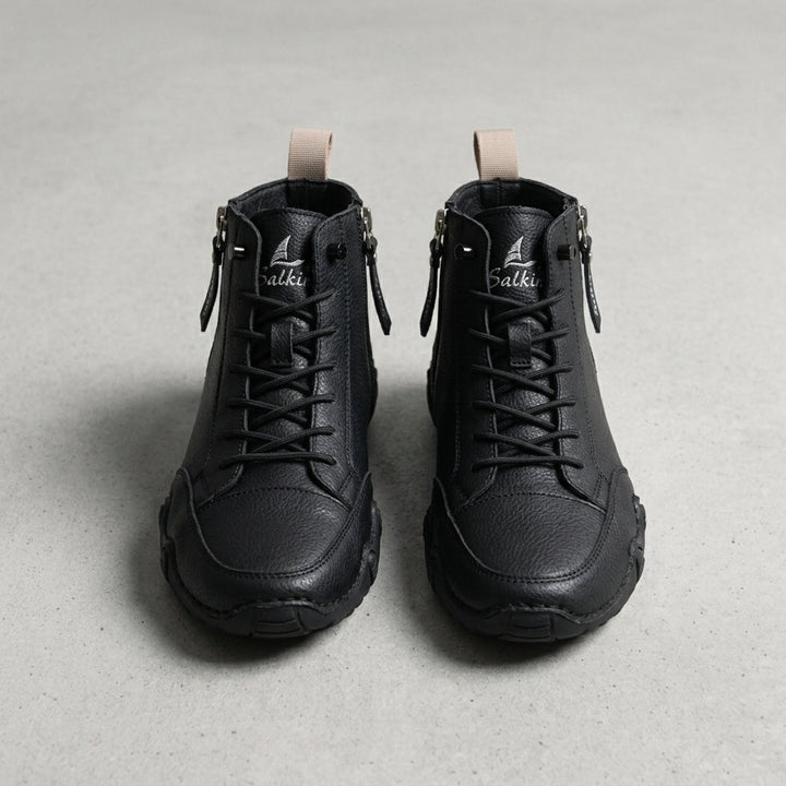 Hale Leather Ankle Boots