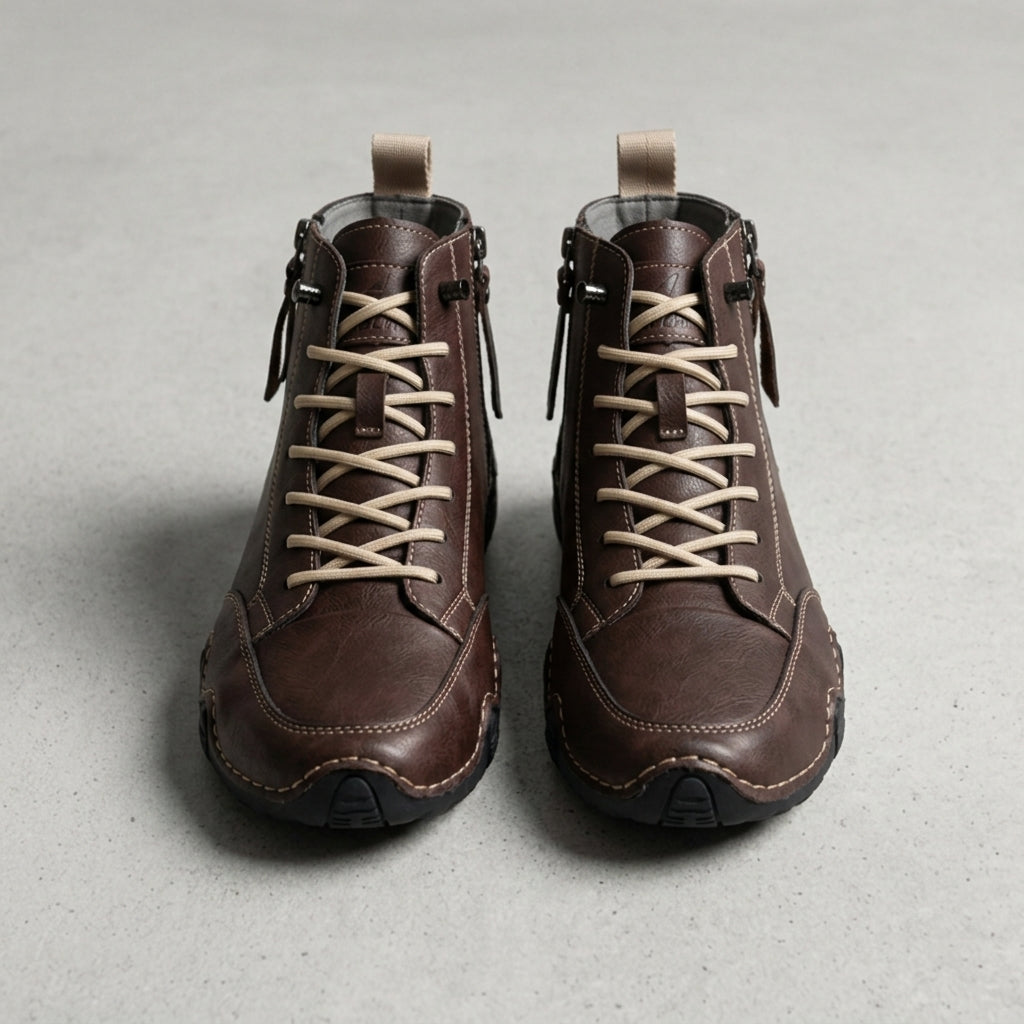 Hale Leather Ankle Boots
