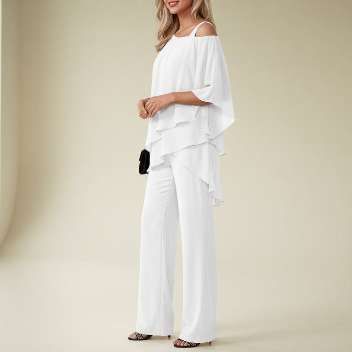 Arden Formal Chiffon Pantsuit