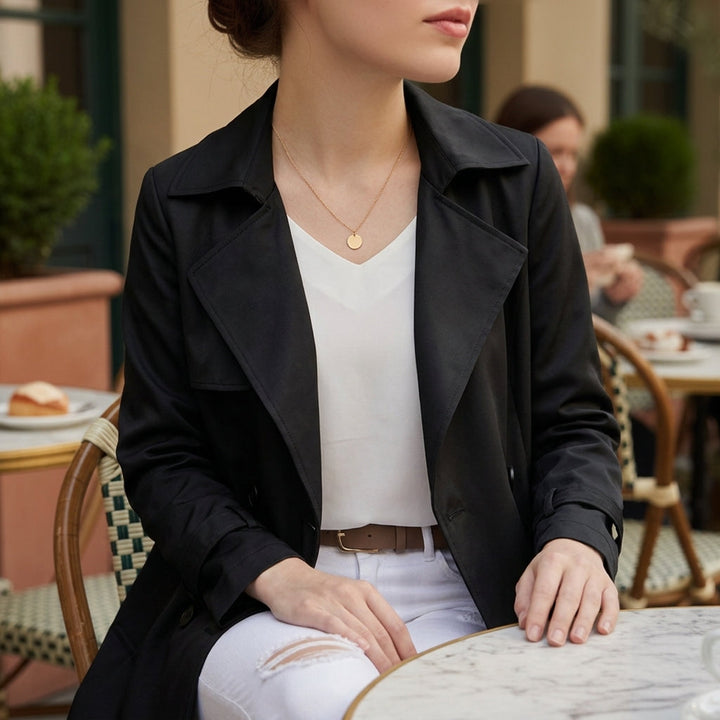 Orvienne Wool Double Breasted Coat