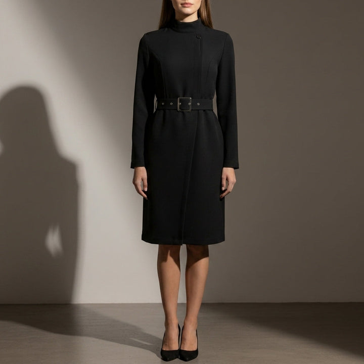 Braga Belted A-Line Dress