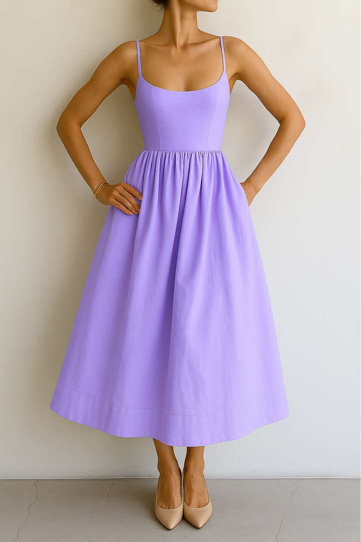 Nicole Elegant Summer Dress - Elena Harper