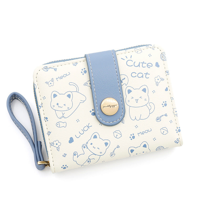 Cat Print Wallet