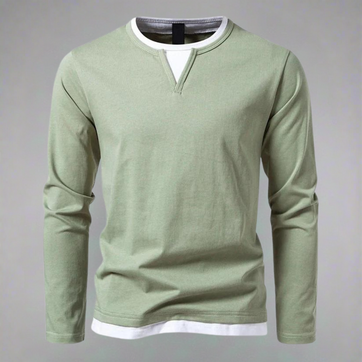 LAURENT MONACO | V-NECK SHIRT FOR MEN