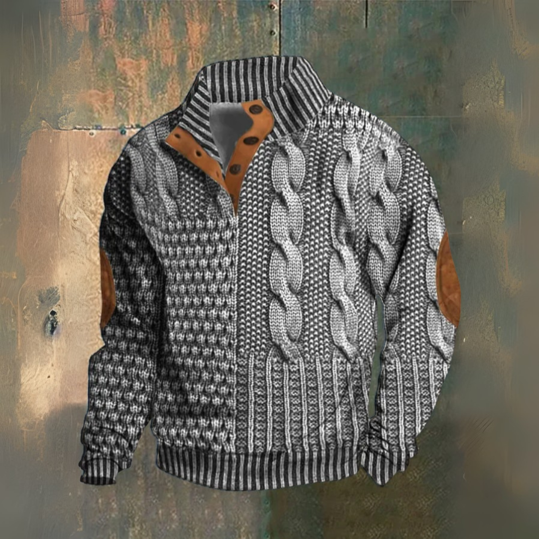 LAURENT MONACO | CASUAL HIGH COLLAR SWEATER