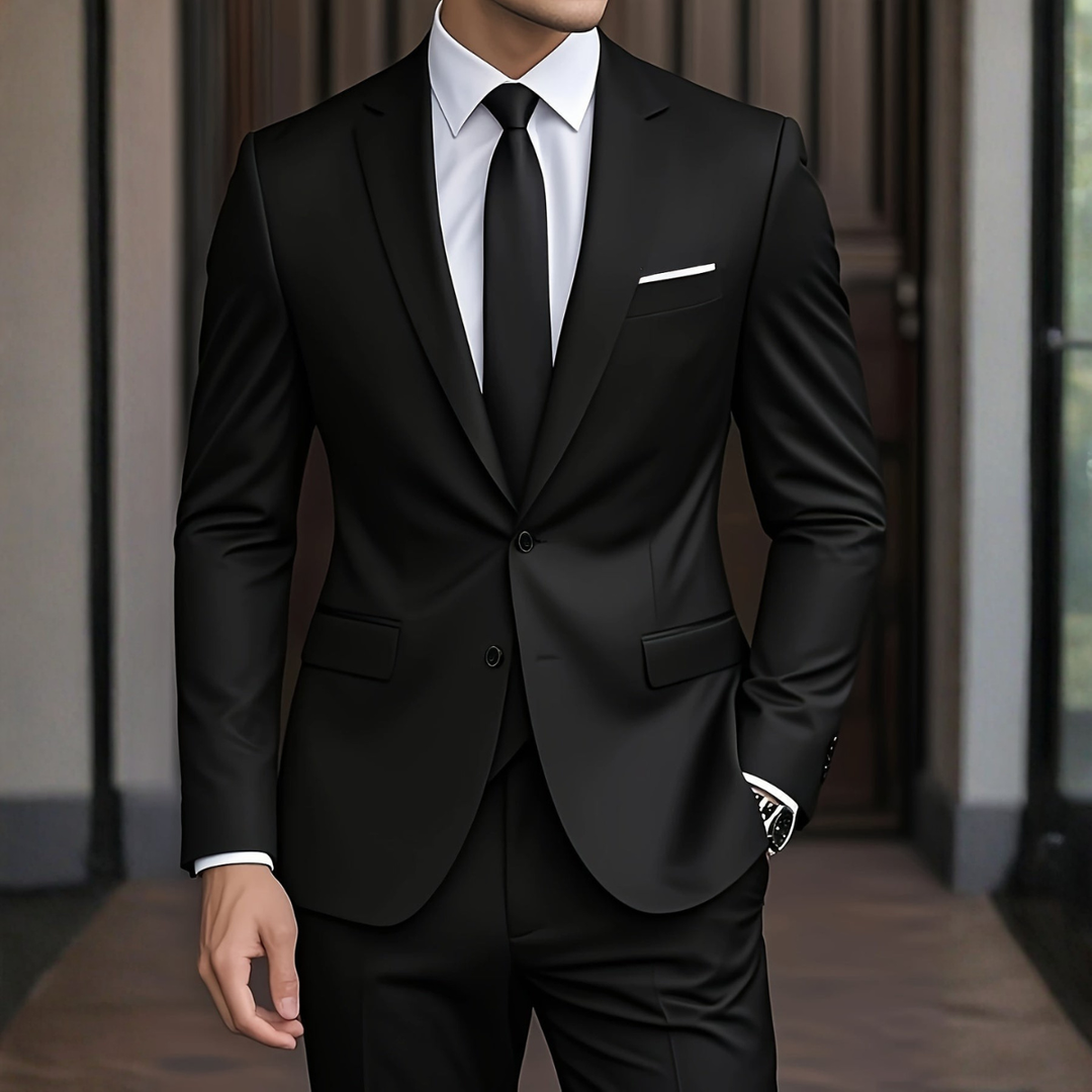 CLASSIC TWO-PIECE MEN'S SUIT