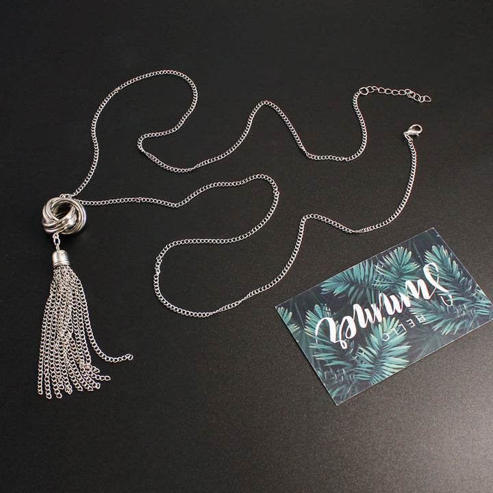 Vintage Fringe Necklace