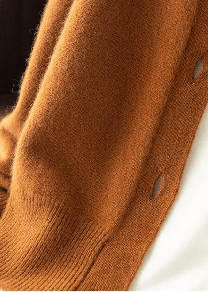 Fern Cardigan With Elegant Buttons, view 8 - Elena Harper