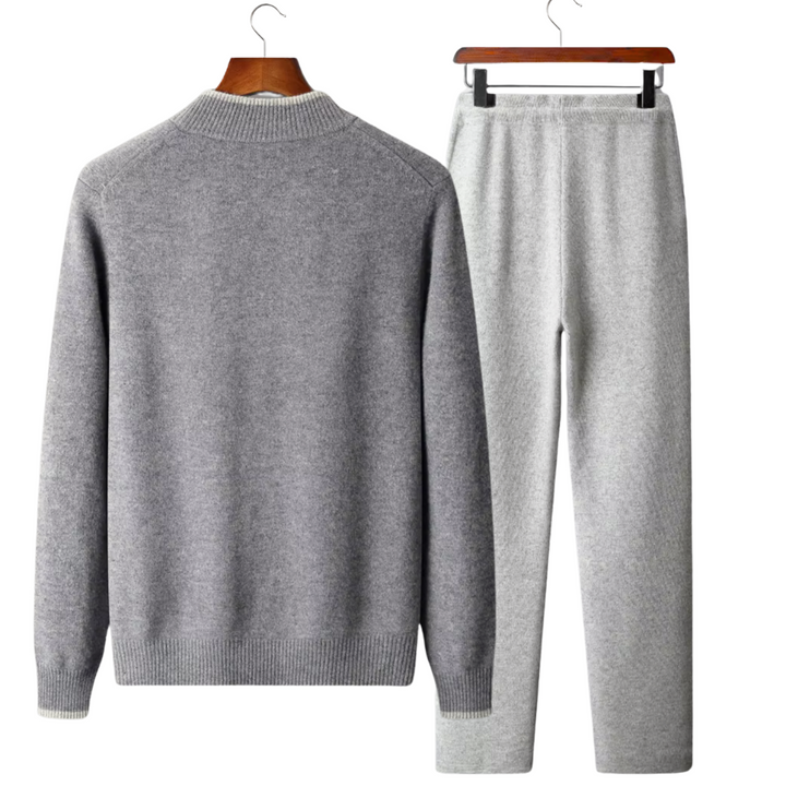 100% MERINO WOOL TWO TONE TRACKSUIT.
