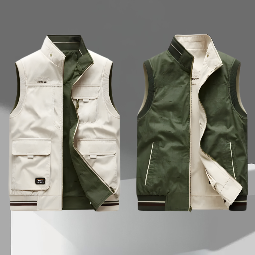 Utility Vest for Men - Elena Harper