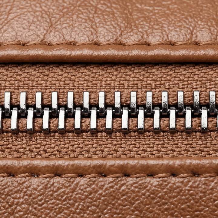 Caressa Soft Leather Multi Pocket Crossbody Bag - Elena Harper