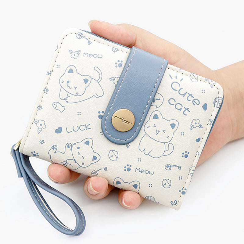 Cat Print Wallet