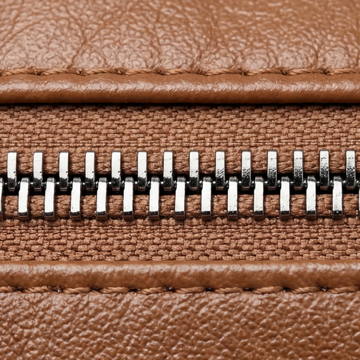 Caressa Soft Leather Multi Pocket Crossbody Bag - Elena Harper