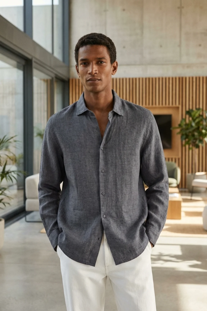 Men's Linen Shirt | Breathable