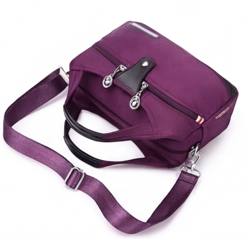 Carreau Multi Pocket Crossbody Bag - Elena Harper