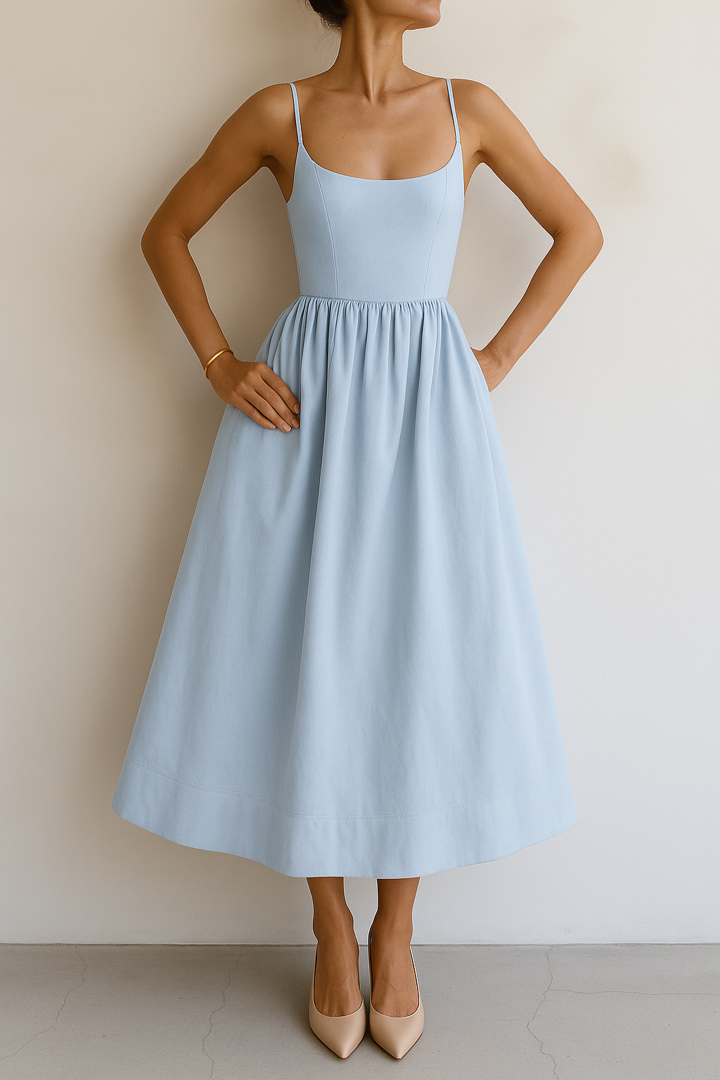 Nicole Elegant Summer Dress - Elena Harper