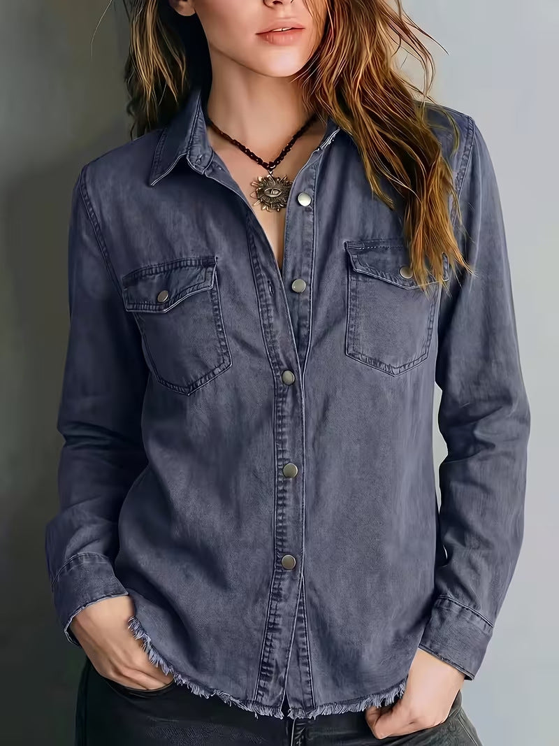 Women's Western Fringe Shirt - Retro and Unique
