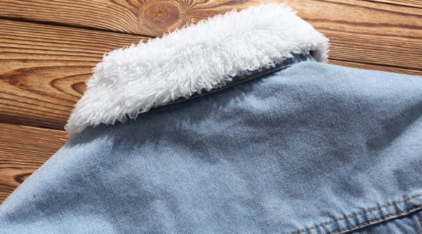 Men's Straight Cut Lined Denim Jacket - Darnel