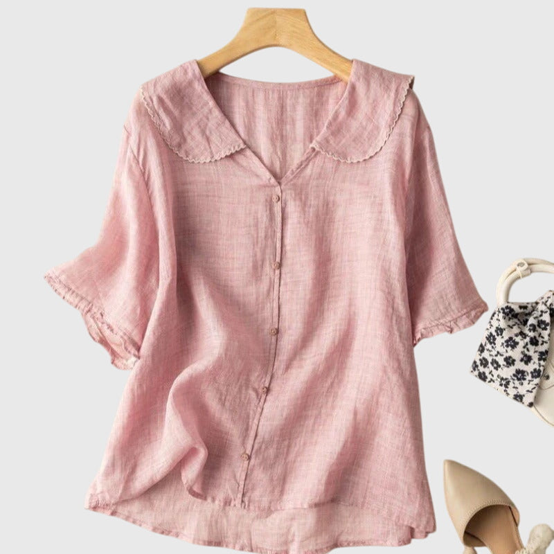 Adele Elegant Blouse - Elena Harper