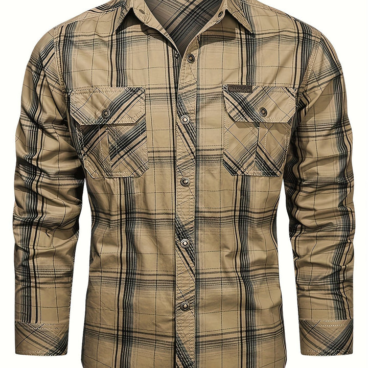 LAURENT MONACO | COTTON REVERSIBLE SHIRT FOR MEN
