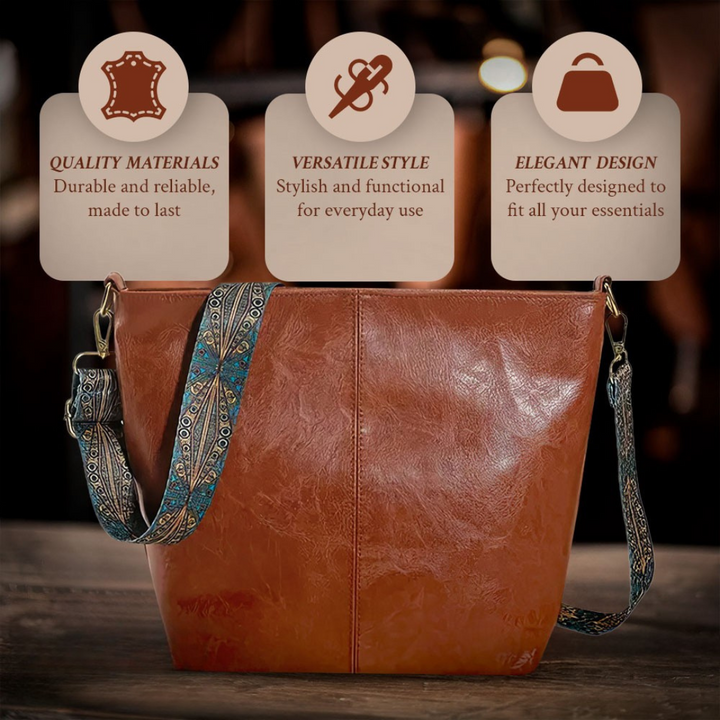 Chelsey’s Vintage Charm Shoulder Bag - Elena Harper