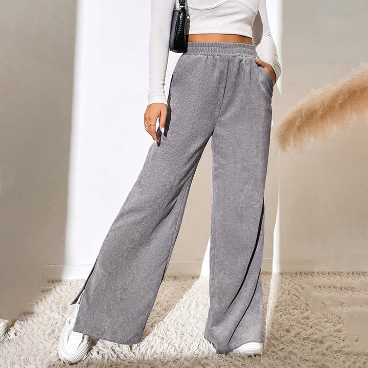 Casual Solid Color Pants