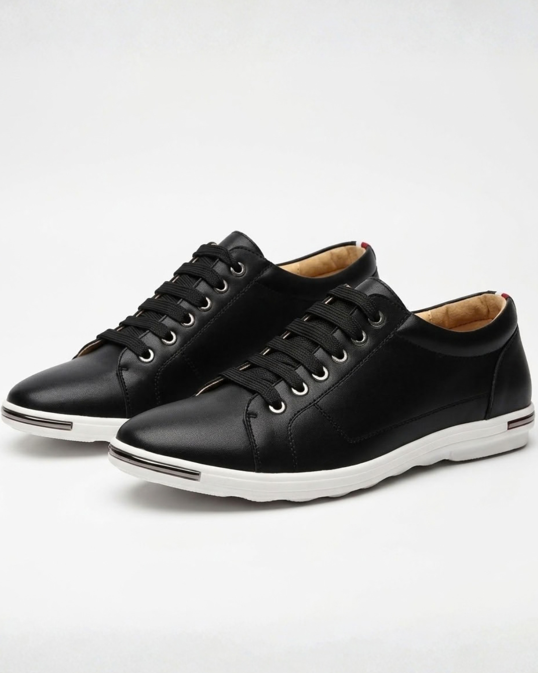 Waterproof Leather Casual Sneakers For Men