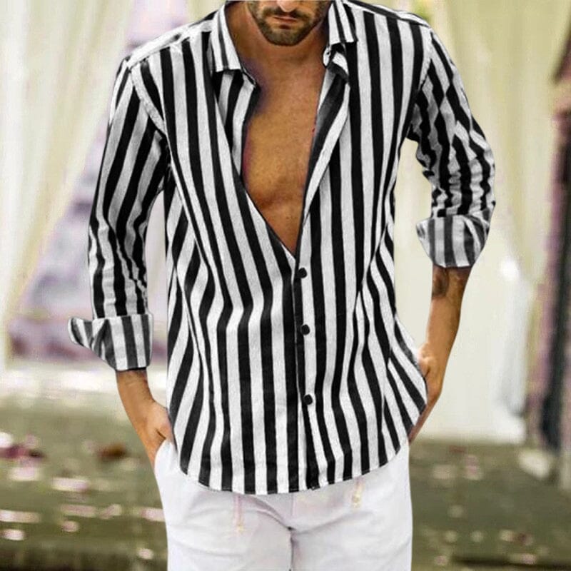 Alain | Striped Shirt for Men