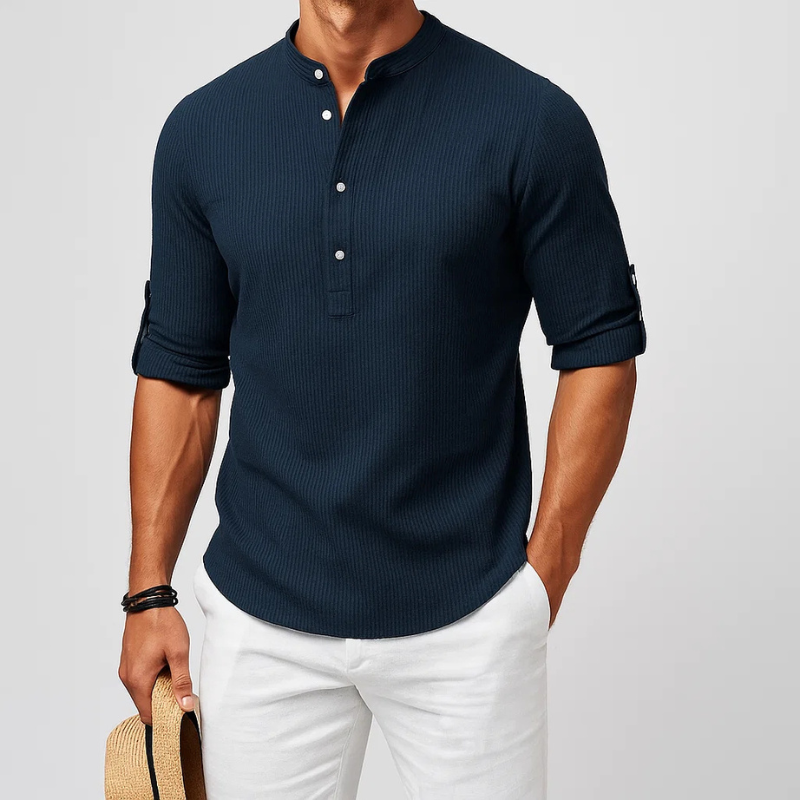 Structured Shirt for Men - Elena Harper