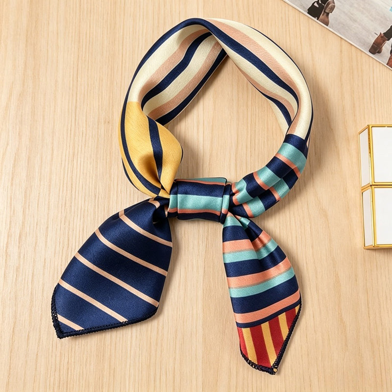 Colorful Striped Scarf