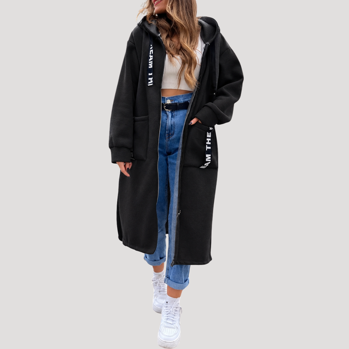 Women's Long Oversized Hooded Coat