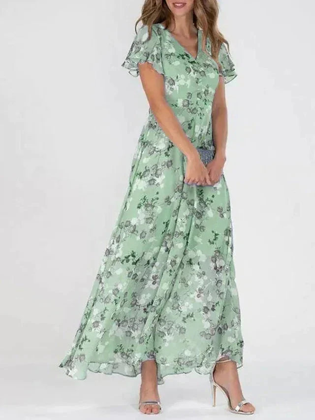 Jasmijn Elegant Maxi Dress - Elena Harper