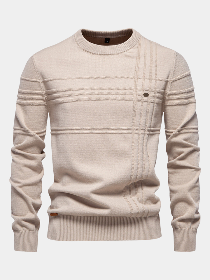 LAURENT MONACO | ELEGANT KNITTED PULLOVER FOR MEN