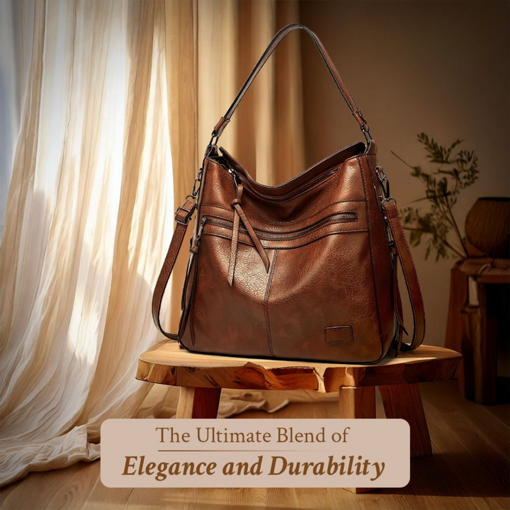 Frances Exquisite Luxury Leather Bag, view 2 - Elena Harper