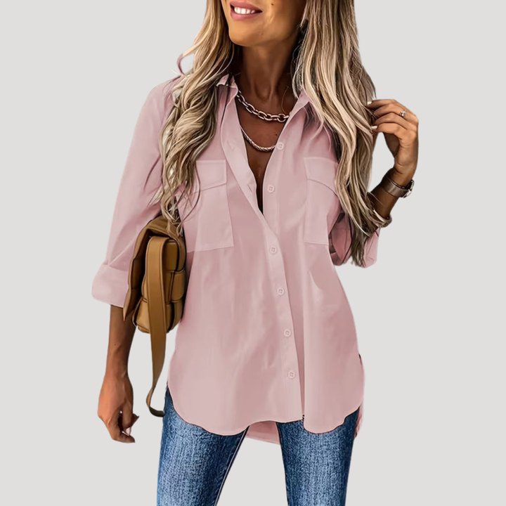Women's Casual Button-Up Shirt