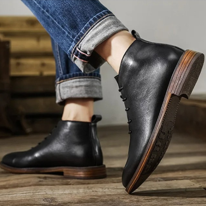 ELENA HARPER™  |  LEATHER BOOTS