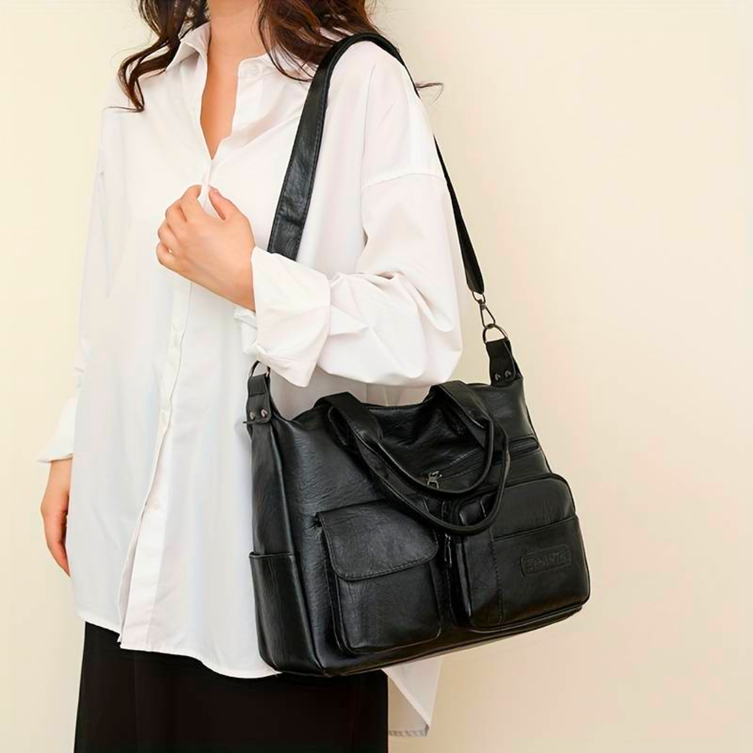 Anneke - Elegant Leather Crossbody Bag