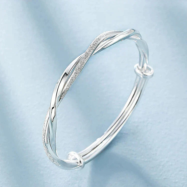 Braided Silver Bracelet