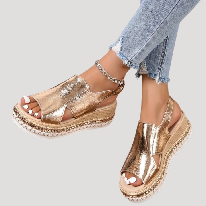 Women's Open-Toe Platform Sandals