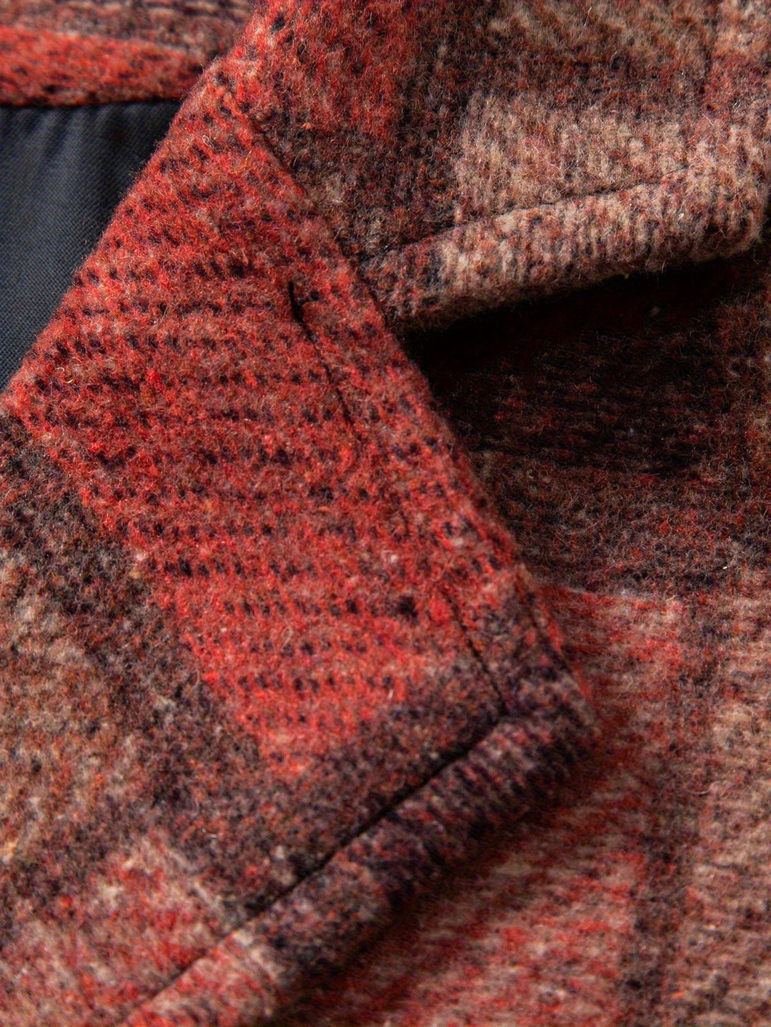 Leo Patchwork Tweed Waistcoat with Herringbone Pattern - Elena Harper