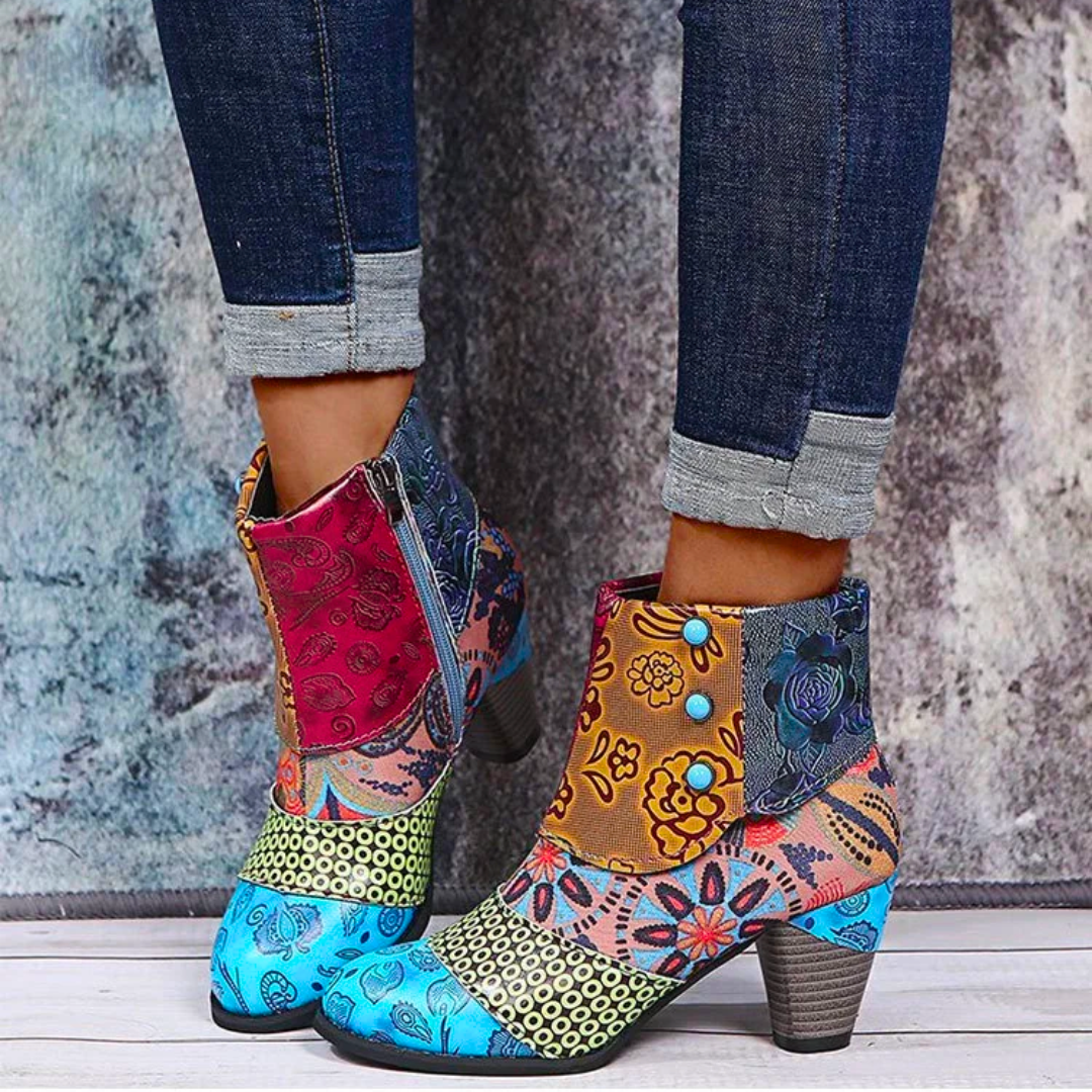 Waterproof Ankle Boots with Zipper