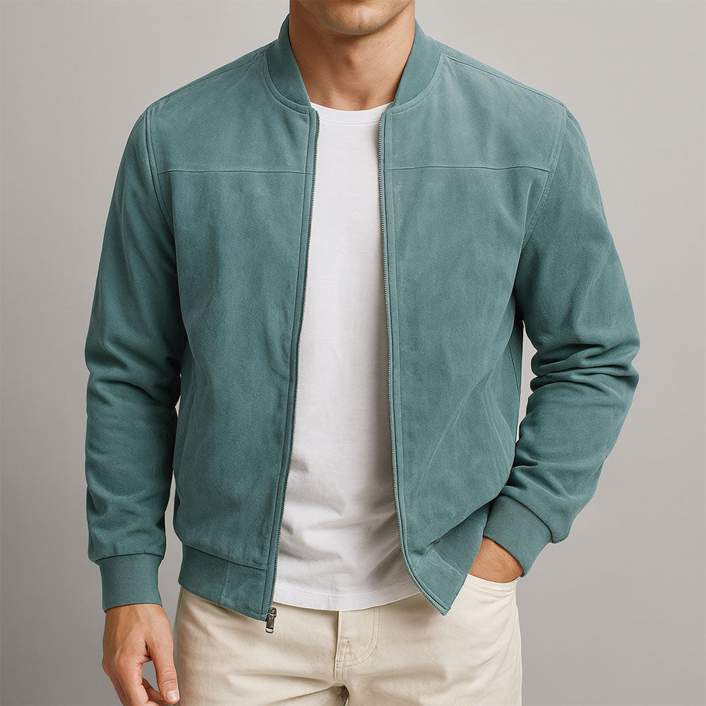 Adrian Modern Style Bomber Jacket - Elena Harper