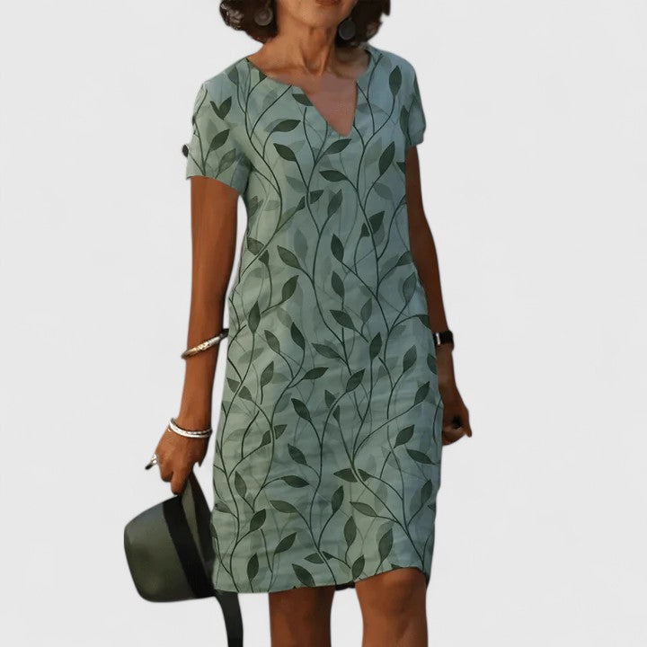 Calisse Elegant Summer Dress - Elena Harper