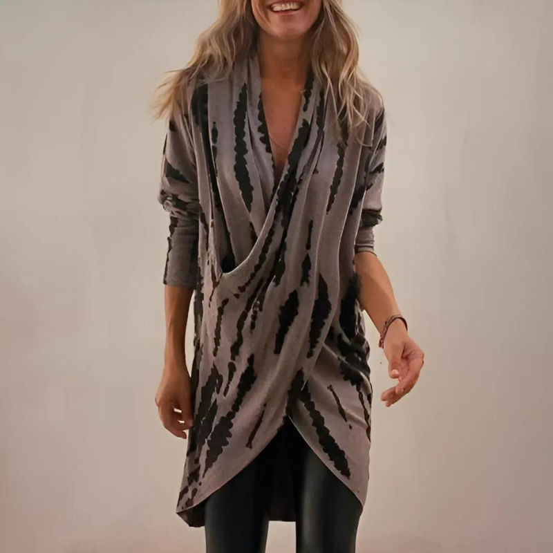 Stella - V-neck Tunic With Loose Fit