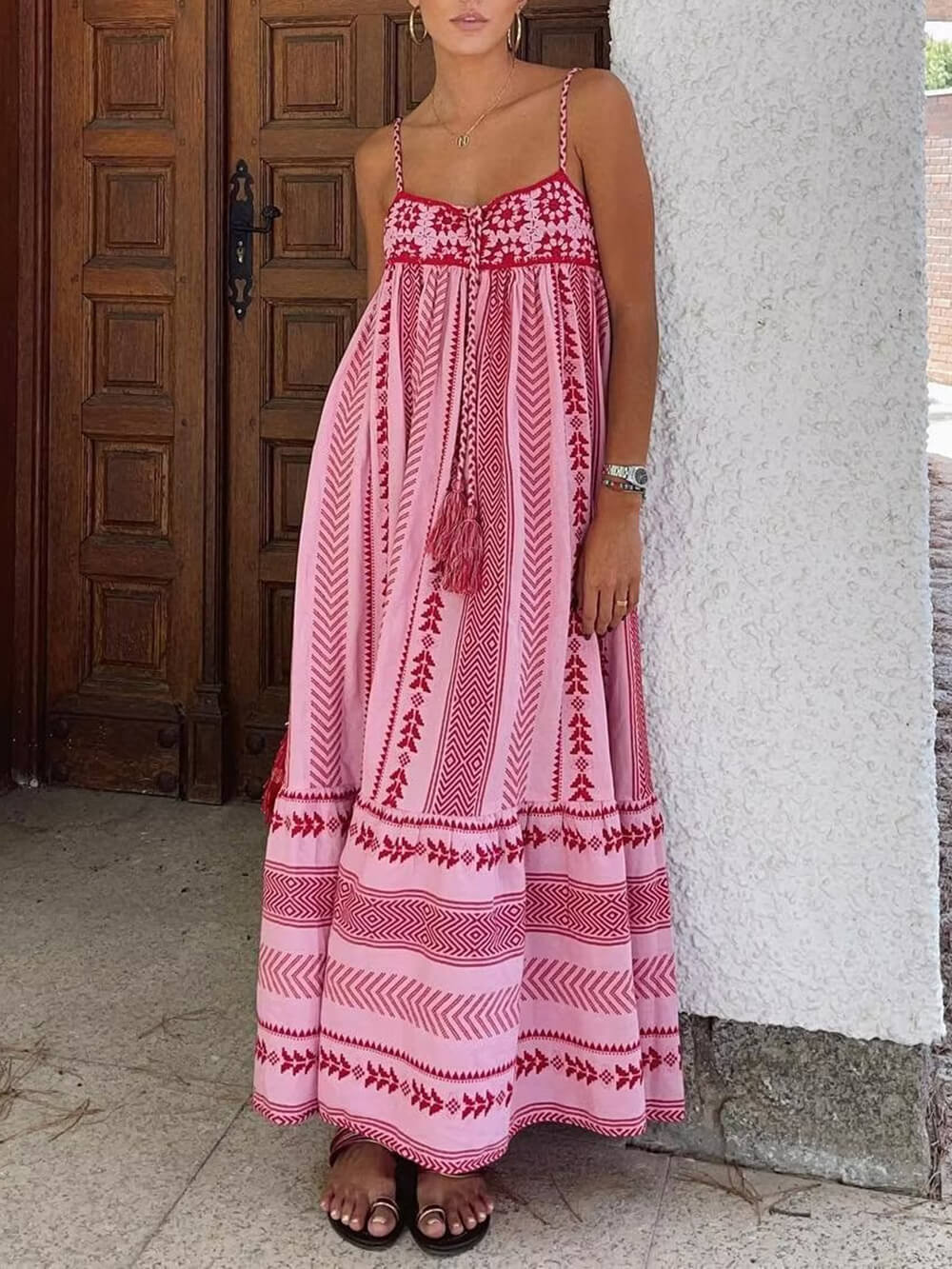 Victoria Bohemian Breeze Maxi Dress - Elena Harper